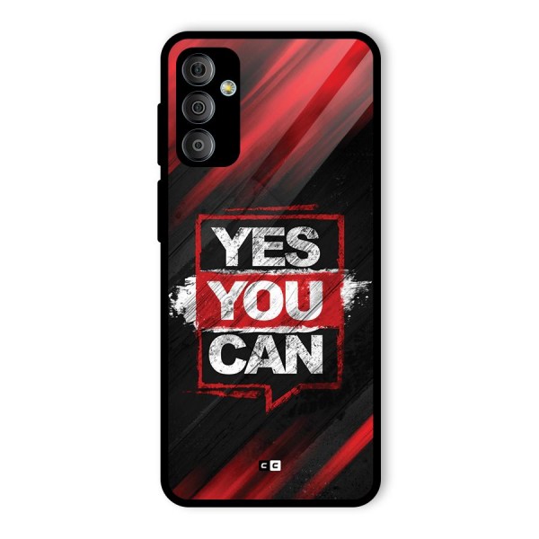 Stay Motivated Glass Back Case for Galaxy F23
