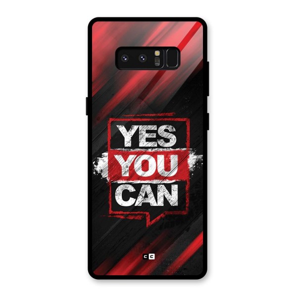 Stay Motivated Glass Back Case for Galaxy Note 8
