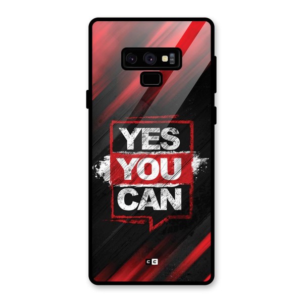 Stay Motivated Glass Back Case for Galaxy Note 9