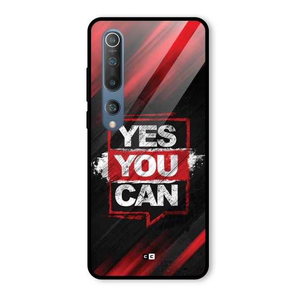Stay Motivated Glass Back Case for Mi 10