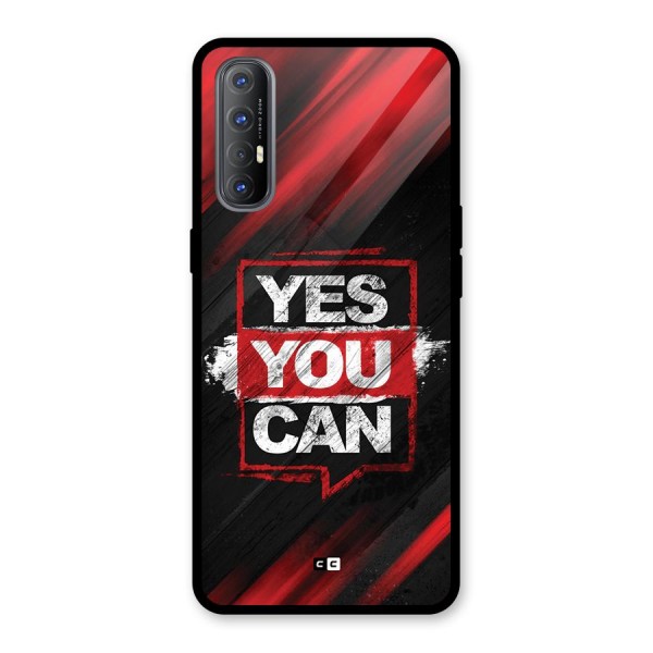 Stay Motivated Glass Back Case for Oppo Reno3 Pro