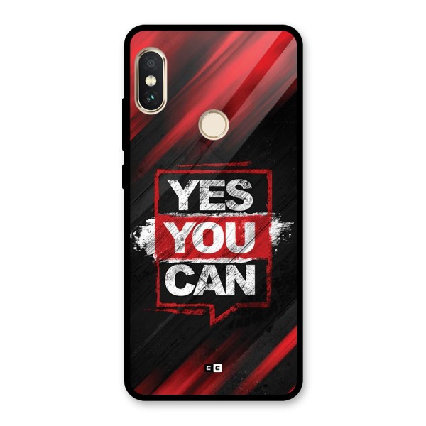 Stay Motivated Glass Back Case for Redmi Note 5 Pro