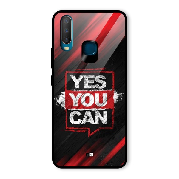 Stay Motivated Glass Back Case for Vivo Y15