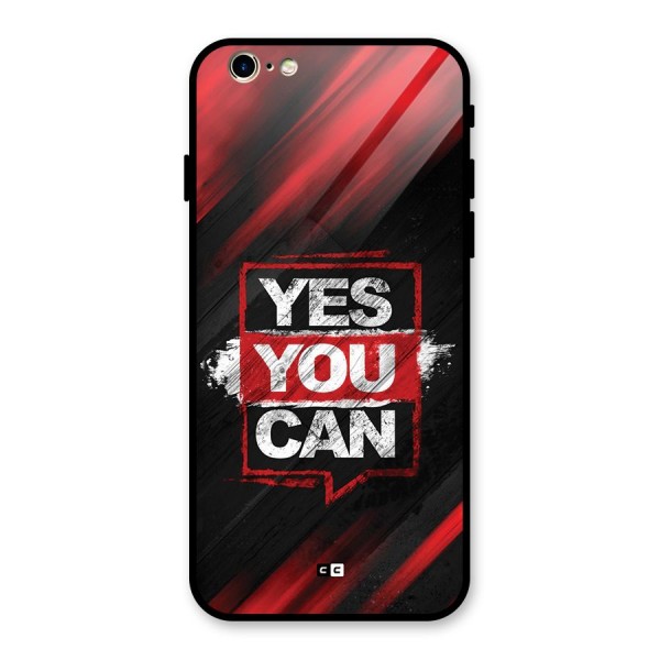 Stay Motivated Glass Back Case for iPhone 6 6S