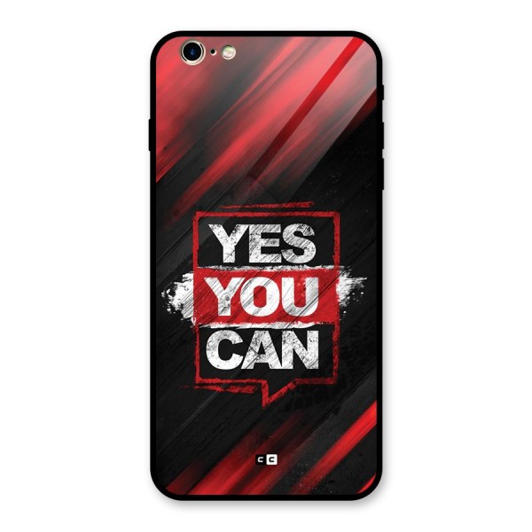 Stay Motivated Glass Back Case for iPhone 6 Plus 6S Plus