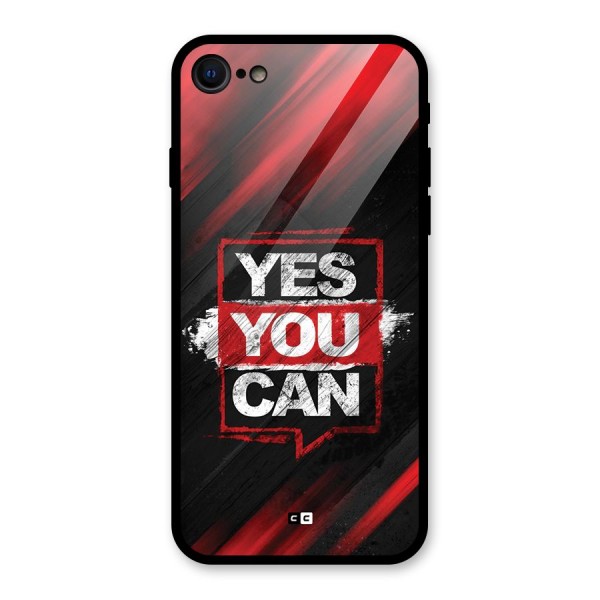 Stay Motivated Glass Back Case for iPhone 7