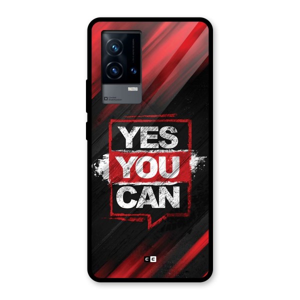 Stay Motivated Glass Back Case for iQOO 9 5G