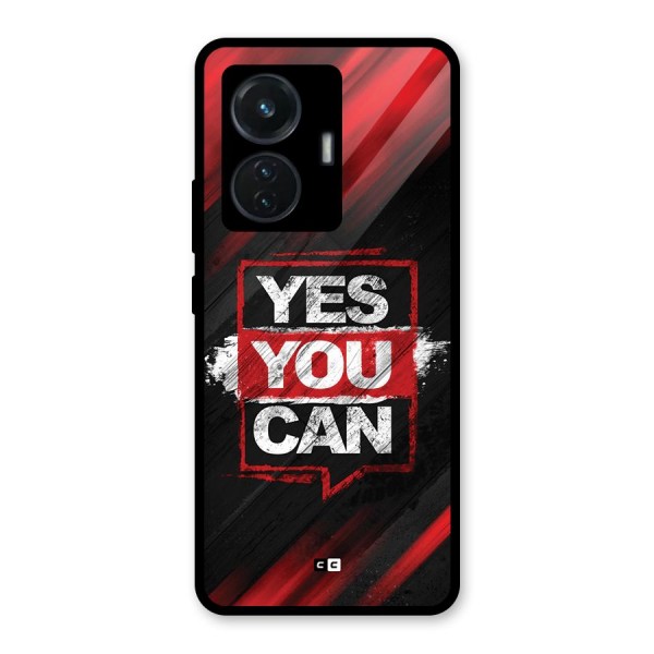 Stay Motivated Glass Back Case for iQOO Z6 44W