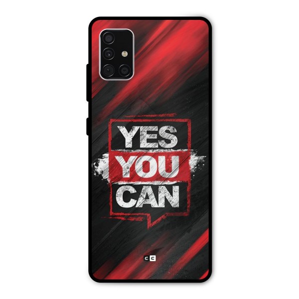 Stay Motivated Metal Back Case for Galaxy A51