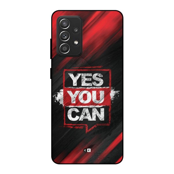Stay Motivated Metal Back Case for Galaxy A52