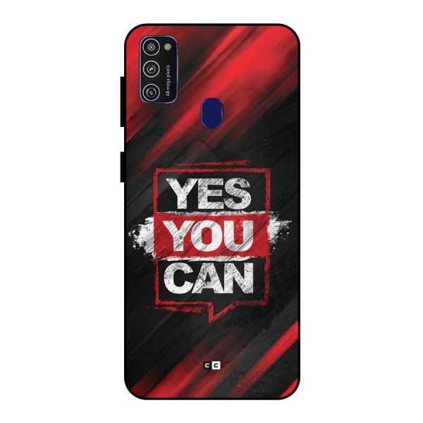 Stay Motivated Metal Back Case for Galaxy M21