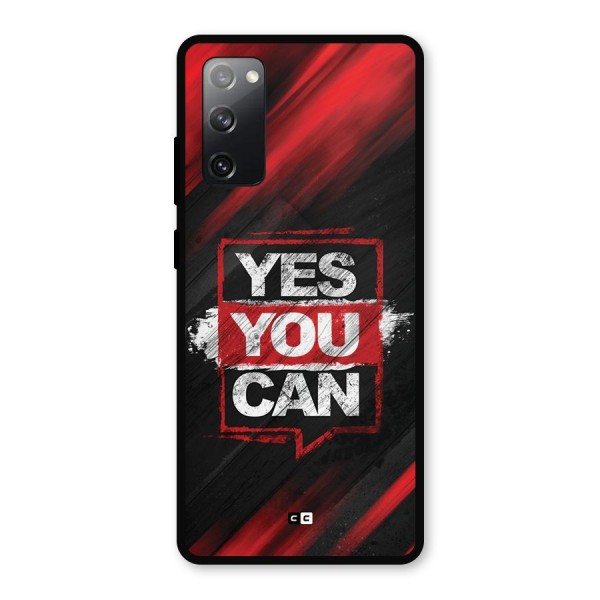 Stay Motivated Metal Back Case for Galaxy S20 FE 5G