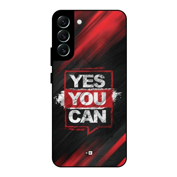 Stay Motivated Metal Back Case for Galaxy S22 Plus 5G