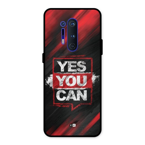 Stay Motivated Metal Back Case for OnePlus 8 Pro