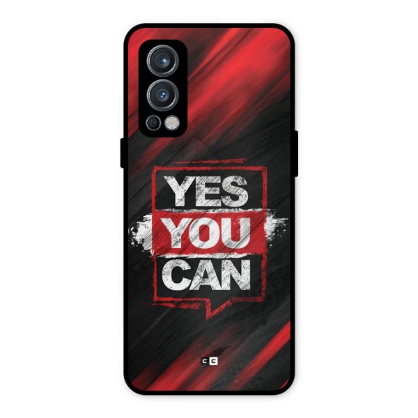 Stay Motivated Metal Back Case for OnePlus Nord 2 5G