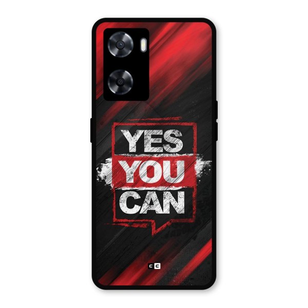 Stay Motivated Metal Back Case for Oppo A57 2022
