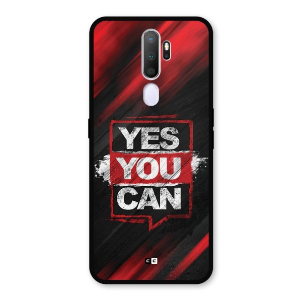 Stay Motivated Metal Back Case for Oppo A5 (2020)