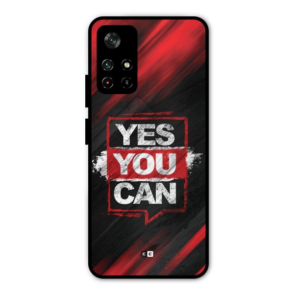 Stay Motivated Metal Back Case for Poco M4 Pro 5G