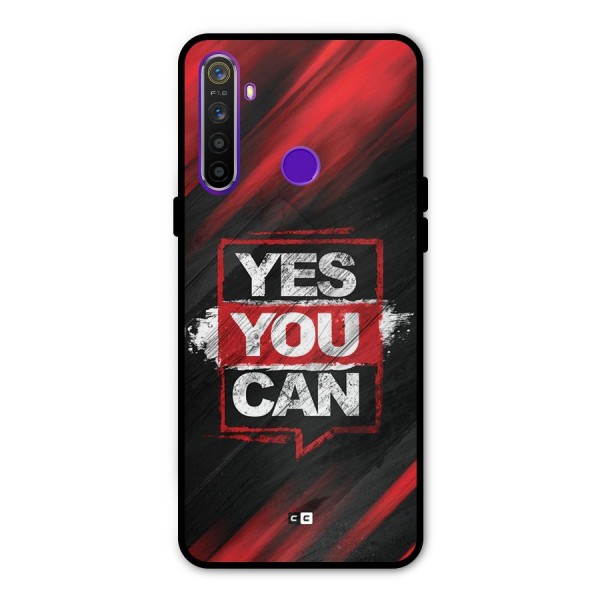 Stay Motivated Metal Back Case for Realme 5