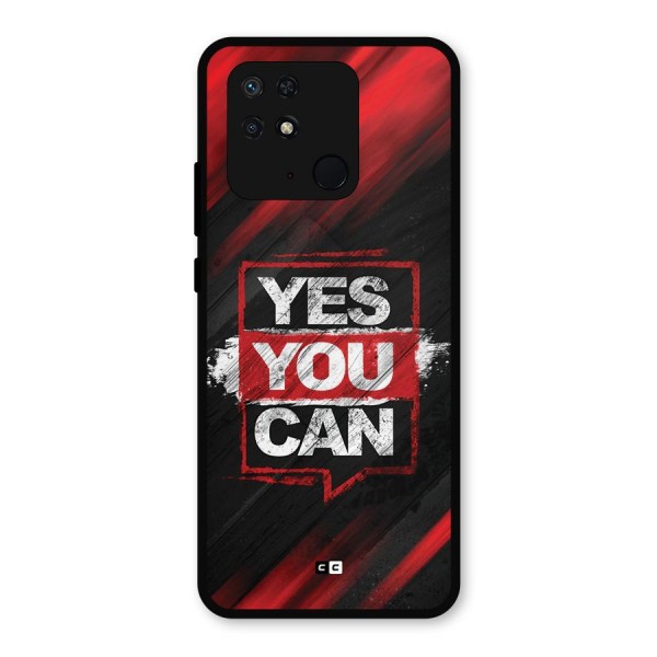 Stay Motivated Metal Back Case for Redmi 10 Power