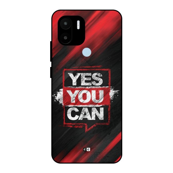 Stay Motivated Metal Back Case for Redmi A1 Plus