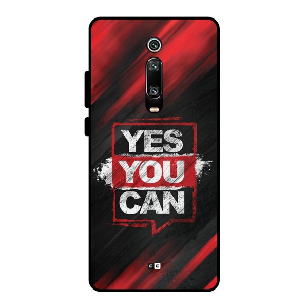 Stay Motivated Metal Back Case for Redmi K20 Pro