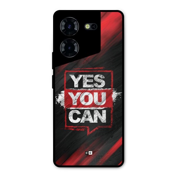 Stay Motivated Metal Back Case for Tecno Pova 5 Pro 5G