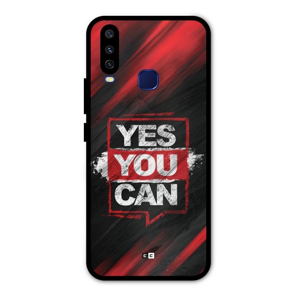 Stay Motivated Metal Back Case for Vivo V17