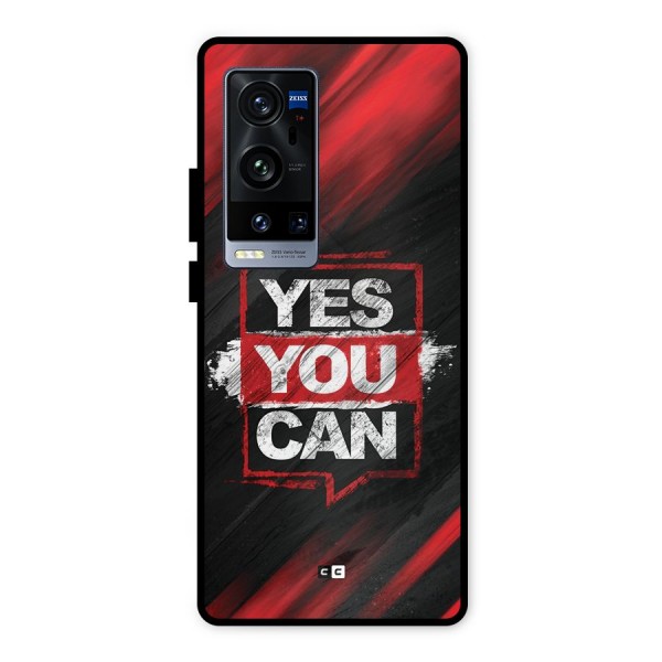 Stay Motivated Metal Back Case for Vivo X60 Pro Plus
