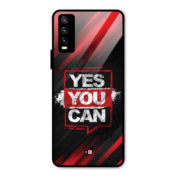 Stay Motivated Metal Back Case for Vivo Y20i