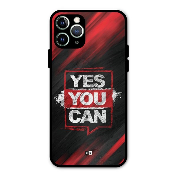 Stay Motivated Metal Back Case for iPhone 11 Pro Max