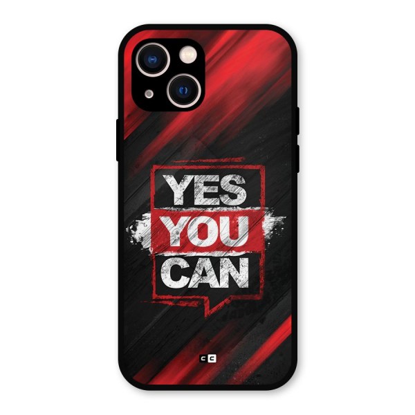 Stay Motivated Metal Back Case for iPhone 13