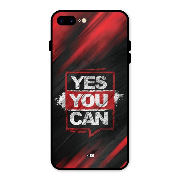 Stay Motivated Metal Back Case for iPhone 8 Plus