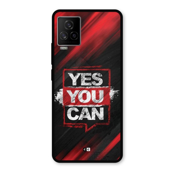 Stay Motivated Metal Back Case for iQOO 7 Legend 5G