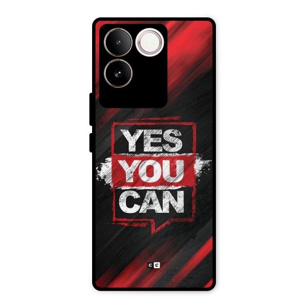 Stay Motivated Metal Back Case for iQOO Z7 Pro