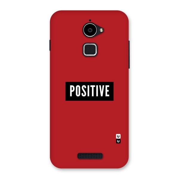 Stay Positive Back Case for Coolpad Note 3 Lite
