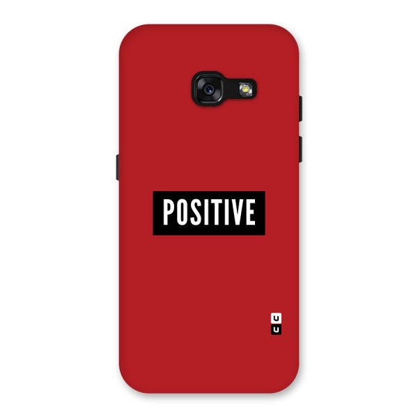 Stay Positive Back Case for Galaxy A3 (2017)
