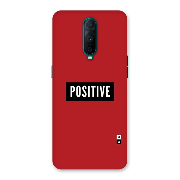 Stay Positive Back Case for Oppo R17 Pro