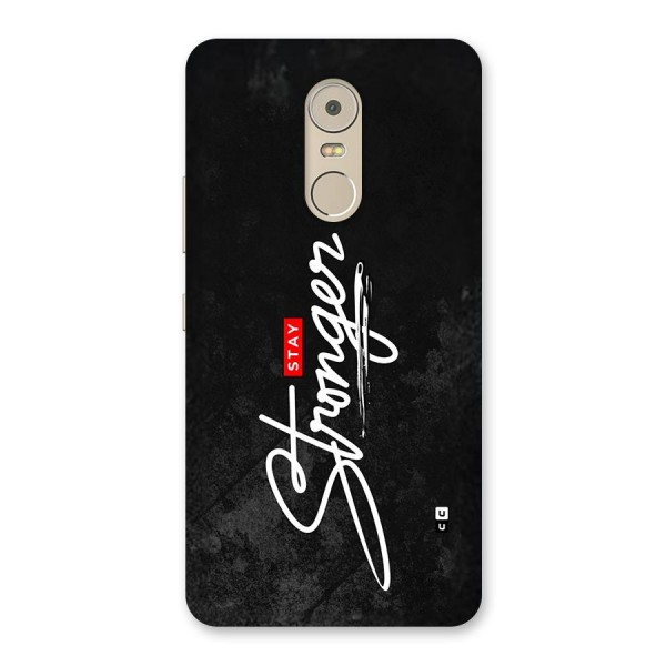 Stay Stronger Back Case for Lenovo K6 Note