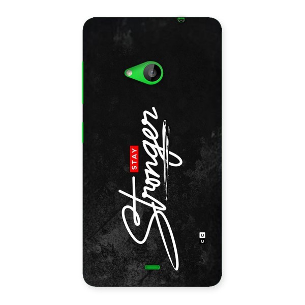 Stay Stronger Back Case for Lumia 535