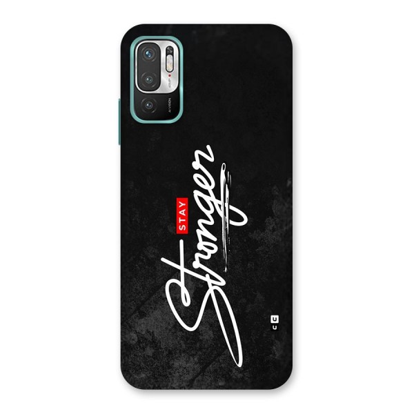 Stay Stronger Back Case for Redmi Note 10T 5G