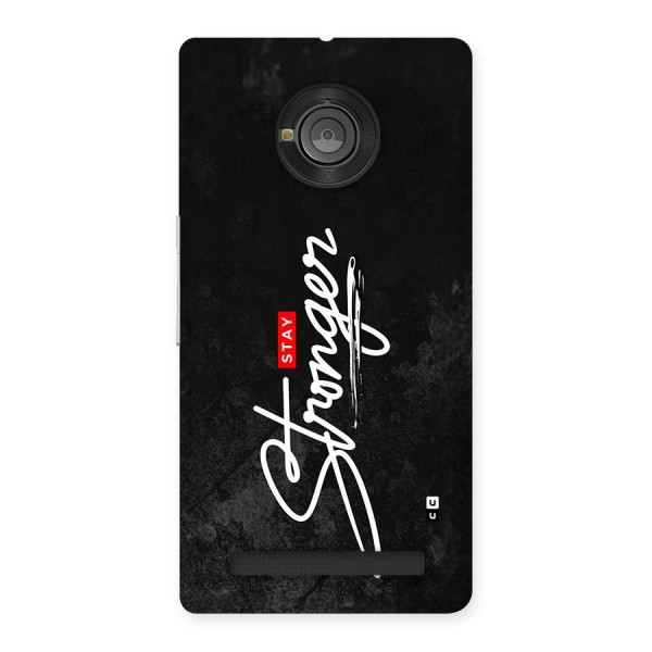 Stay Stronger Back Case for Yunique