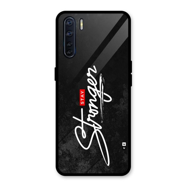 Stay Stronger Glass Back Case for Oppo F15