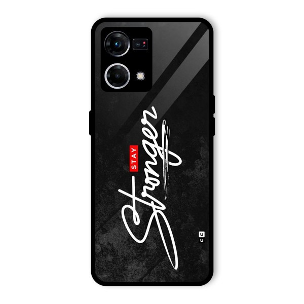 Stay Stronger Glass Back Case for Oppo F21s Pro 4G