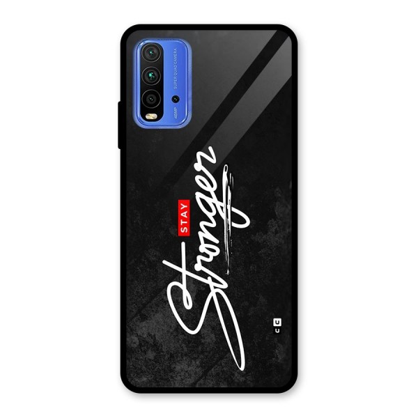 Stay Stronger Glass Back Case for Redmi 9 Power