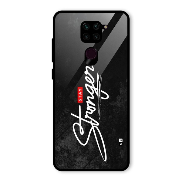 Stay Stronger Glass Back Case for Redmi Note 9