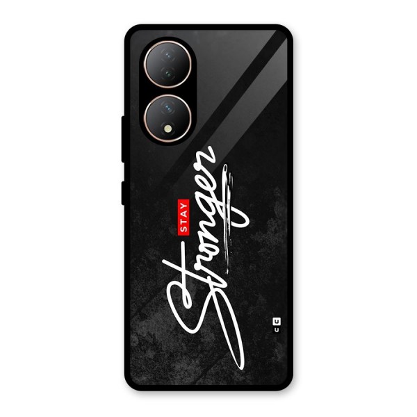 Stay Stronger Glass Back Case for Vivo Y100A