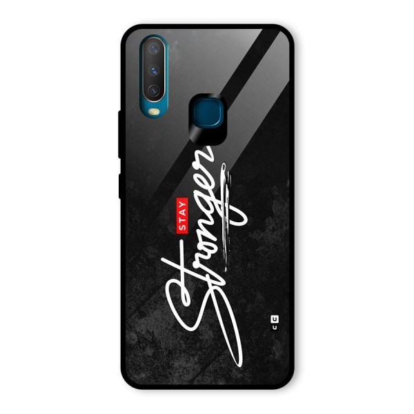 Stay Stronger Glass Back Case for Vivo Y15