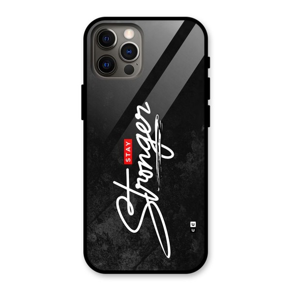 Stay Stronger Glass Back Case for iPhone 12 Pro