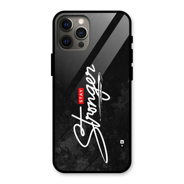 Stay Stronger Glass Back Case for iPhone 12 Pro Max